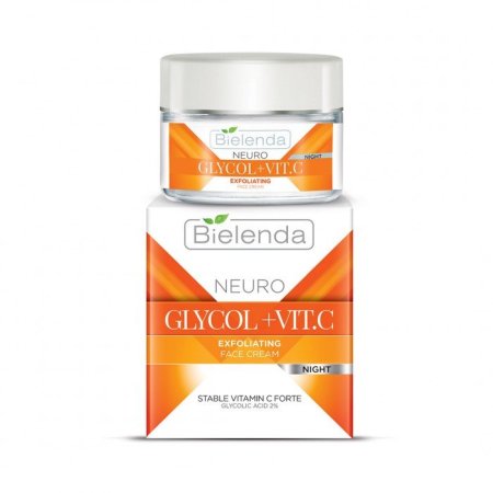 مرطب فيتامين سي كريم تقشير الوجه - مصحح ليلي، 50 مل من بيليندا